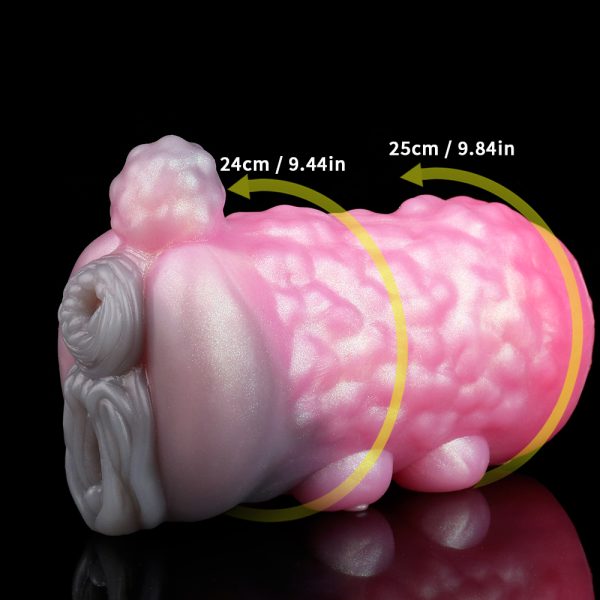 Soft platinum silicone masturbator animal inverted membrane anal male pocket sex toy Vagina of sheep - YOCY Soft platinum silicone masturbator animal inverted membrane anal male pocket sex toy Vagina of sheep - YOCY