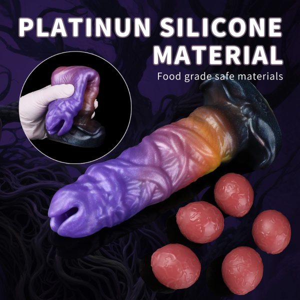Vine Ovipositor Silicone Egg Sex Toys Homemade Meltable Eggs